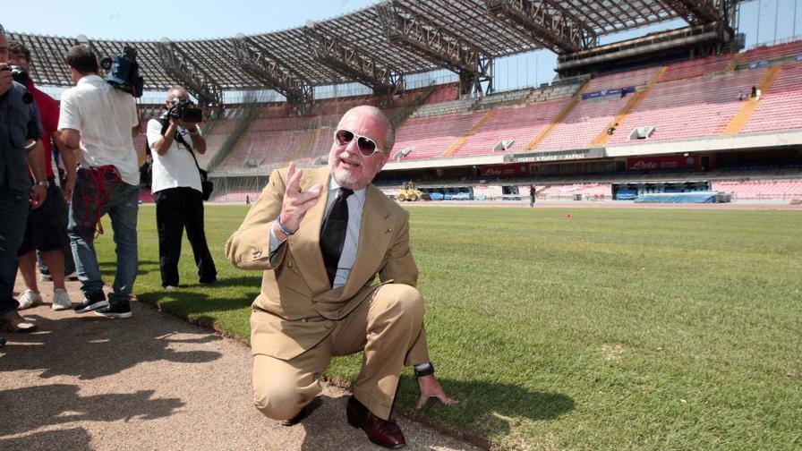 Aurelio De Laurentiis, presidente della SSC Napoli